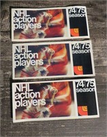 1974-75 Loblaws NHL Action Sports Sticker Panels