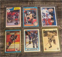 1979 to 1992 Guy Lafleur Hockey Cards NHL All Star