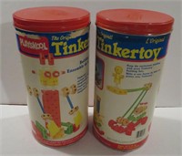 The Original Tinker Toy Vintage 1 Foot Containers