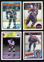 Wayne Gretzky 1980's O-Pee-Chee NM Base Cards X4