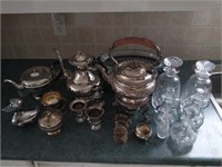 Tea pots and Serving Dishes