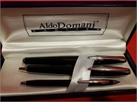 Aldo Domani Limited 3 Pen Gift Set, very nice