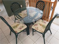 Glass Table & Chairs
