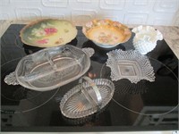 Vintage Milkglass, Crystal and China