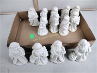 13 Jade porcelain Santa figurine