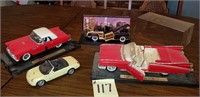 4 pcs Die Cast Car Collection