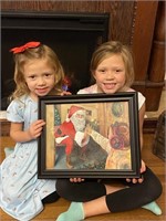 Bayleigh (Janusik) Vidovich Santa Oil Painting