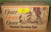 Oster Electric Fondue Set-They are coming Back!