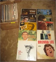 Box of 33 Albums Country and Gospel