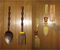 2 Sets of Wall Forks/Spoons