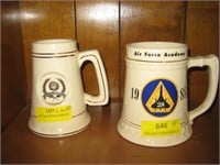 2 Airforce Academy Steins
