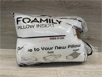 12x20 foam pillow insert