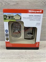 Honeywell digital deadbolt box has been opened
