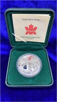 Canadian Commemorative Silver Dollar  1952 to 2002