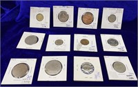 Assorted Coins from Around the World