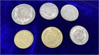 Asian Coin and Bolivar Collection