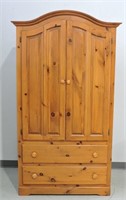 Woodcraft Pine Armoire / Closet