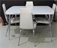 Mid Century Modern Arborite Kitchen Table & Chairs