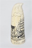 Scrimshaw Sperm Whale Tooth Reproduction