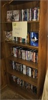 Movies-DVDs & VHS (Bookcase not included)