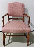 Upholstered Arm Chair - 35"h x 24"l x 20"d