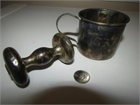 Sterling Silver Cup & Rattle