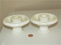 Marble Candlestick Holders
