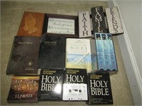 Religious Lot Bible on Cassettes/Books/VHS