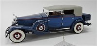 1932 Cadillac V8 1/24 die cast car, Franklin Mint