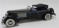 1940 Duesenberg 1/24 die cast car, Franklin Mint
