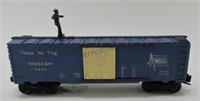 Lionel #3424 box car, Wabash Railroad
