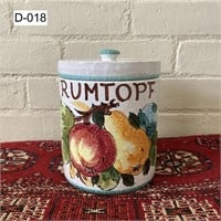 Rumtopf Pottery Jar