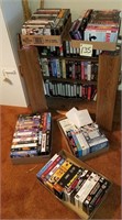 Small Cabinet With Doors & VHS Movies