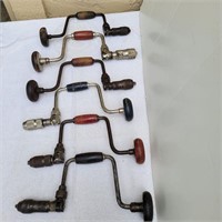 Antique bit brace tools