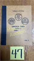 (85) LINCOLN CENTS IN DATE BOOK