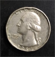 1964-D WASHINGTON SILVER QUARTER