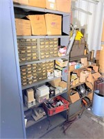 LOT METAL CABINETS & MISC. (IN CONEX BOX)