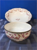 Vintage Serving Bowls - Bridal Rose