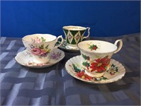 Vintage Royal Albert Cups & Saucers