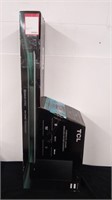 TCL Alto 9+ Sound Bar w/Subwoofer. New open box