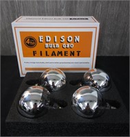 Filament Edison Bulb G80 4/Pack New