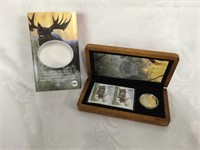 2003 Canada $5 Silver Moose Coin