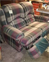 Double Rocking Recliner-has some wear-still usable