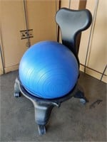 Yoga Ball Rolling Chair
