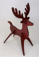 Longaberger Woodcrafts red reindeer