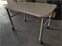 Rolling Desk w/ Adjustable Height Legs