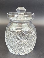 Tyrone Waterford Crystal Condiment Jar