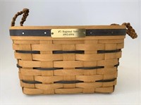 Longaberger Award basket with protector