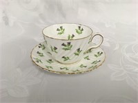Aynsley Thistles Cup & Saucer Set