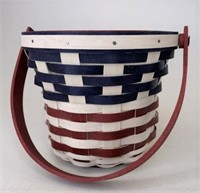 Longaberger 2012 Red white and blue with Protector